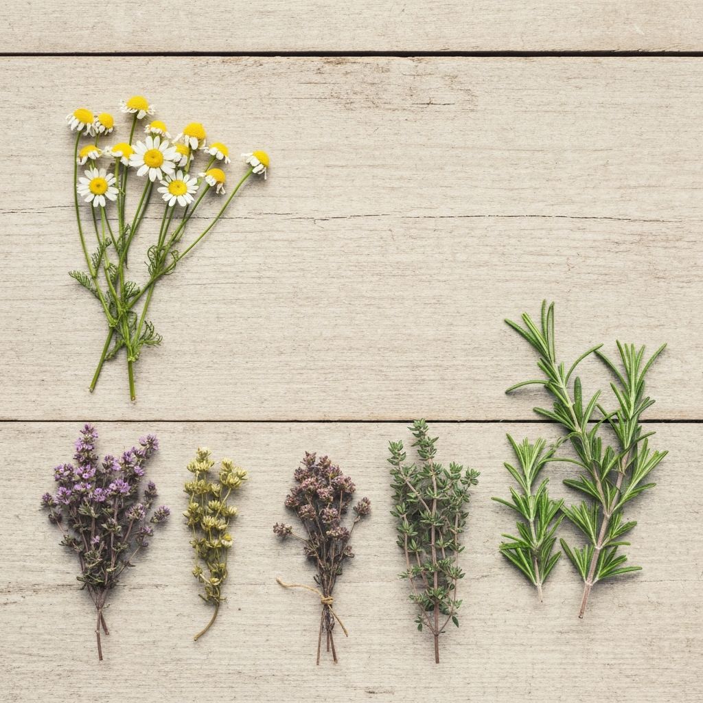 Getrocknete Kräuter